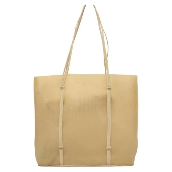 PRADA Hand Bag Nylon Beige Auth 128335 - Picture 2 of 16